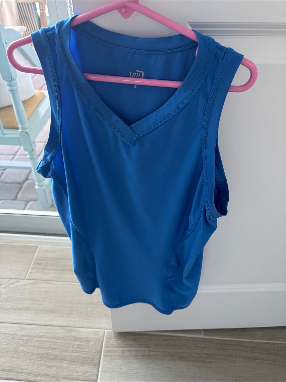 Tail Royal Blue V-Neck Athletic Tank